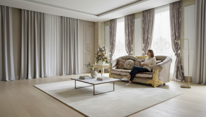 Canapé 3-Sëtzer Sofaen Zëmmer Braun Chesterfield Drësëtzer Couch Polster Design