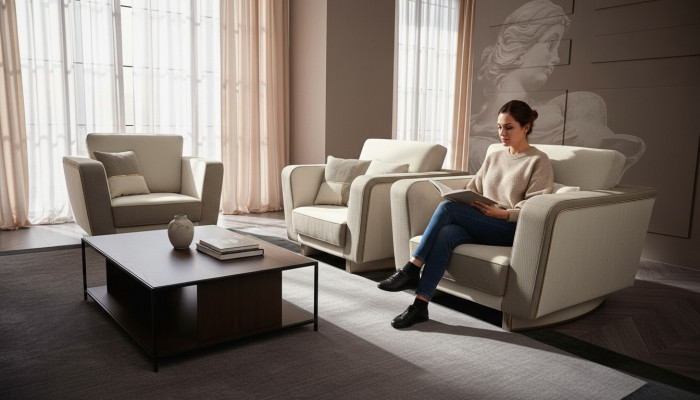 Miwwelen Ariichtung Eensëtzer Relax Club Lehn Luxus Fauteuil Design Stull Hotel Nei