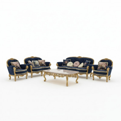 Sofagarnitur 3211 Sëtzer Set Design Sofa Polster Couchen Modern Luxus Nei Canapé