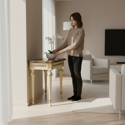 Kaffisdësch Designer Dësch Wunnzëmmersdësch Dëscher Sofa Canapé Dësch Niewendësch