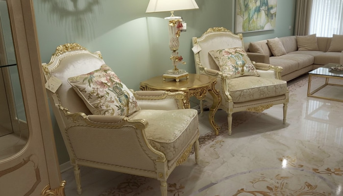 Een-Seeter Troun Een-Seeter Italienesche Stil Designer Miwwelen Relax Club Neie Fauteuil