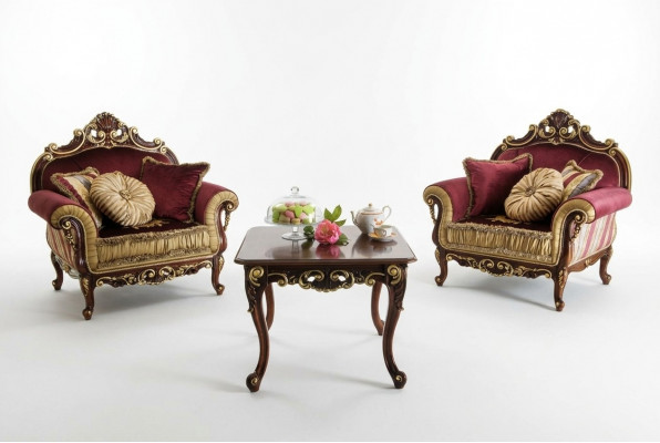 Garnitur Still Stiller Relax Grupp Nei Lounge Design Fauteuil Holz Club 2x Set Nei