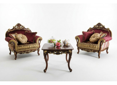 Garnitur Still Stiller Relax Grupp Nei Lounge Design Fauteuil Holz Club 2x Set Nei
