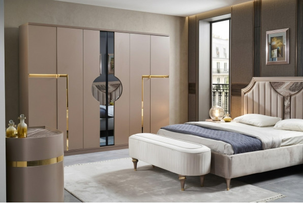 Kleederaschaf Luxus Schaf Schlofkummer Miwwelen Italienesch Art Holzschiefen
