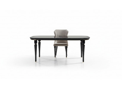 Dësch Holz Dëscher Modern Design Iesszëmmer Iess Luxus Dësch am italieneschen Stil