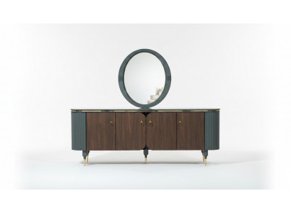 Miwwel Kommode Sideboard Schaf Modern nei Kommoden Holz Schief Anrichte Nei