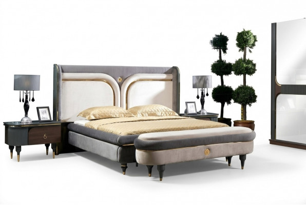 Luxus Bettgestell Better Duebel Bettrahmen Design Miwwelen Bett Koppel Hotel Modern