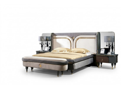 Design Luxus Hocker Polster Modern Textil Relax Niewent Sofa Italieneschen Stil
