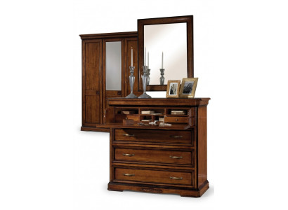 Kommode Spigel Modern Kommoden Holz Design 2tlg. Schlofkummer Garnitur Neit Set