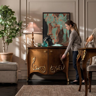 Kommoden Holz Schief Schränk Miwwelen Luxus Kommode Sideboard Schaf Italien