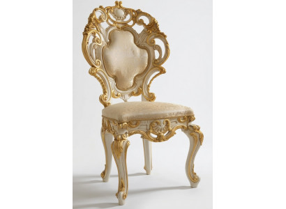 Iesszëmmer Still Holz Luxus Sëtz Still Wäiss Still Wunnzëmmer Miwwelen Barock Nei