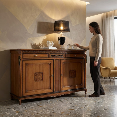 Kommod Wohnzimmer Kommod Schiefen Holz Sideboard Schaf Schiefen Massiv