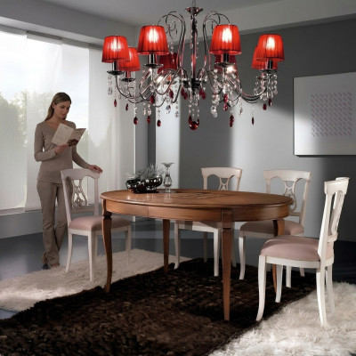 Komplett Set Iessdësch 4x Still Iesszëmmer Set Iess Grupp Holz Dësch Dëscher 5 Deeler