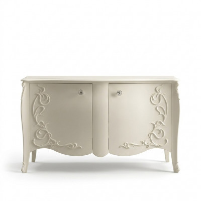 Kommoden Wunnzëmmer Kommode Scheiwen Holz Sideboard Schaf Schief Massiv.