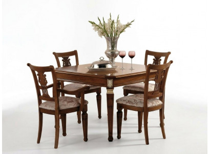 Luxus Iessdësch Auszéierbaren Dësch Holz Dëscher Modern Iesszëmmer Design Italienesch