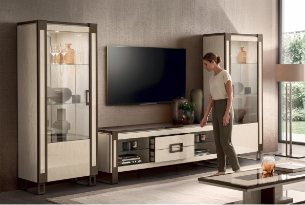Design Kommode Schaf Sideboard Modern Stil Wunnzëmmer Kommoden Lowboard rtv