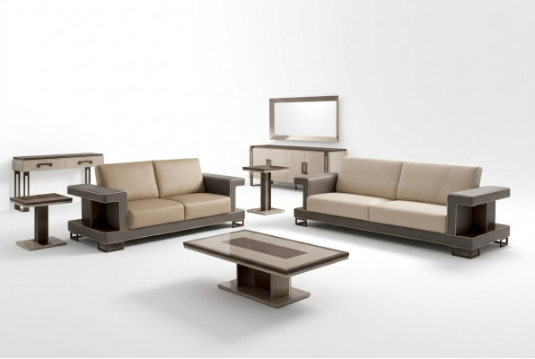 Sofagarnitur 3 2 Sëtzer Set Design Sofa Polster Couchen Canapé Modern Luxus Nei