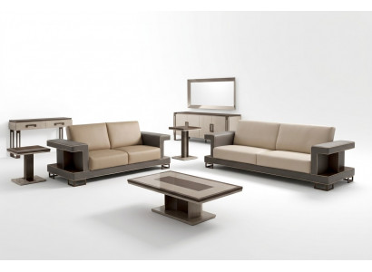 Sofagarnitur 3 2 Sëtzer Set Design Sofa Polster Couchen Canapé Modern Luxus Nei
