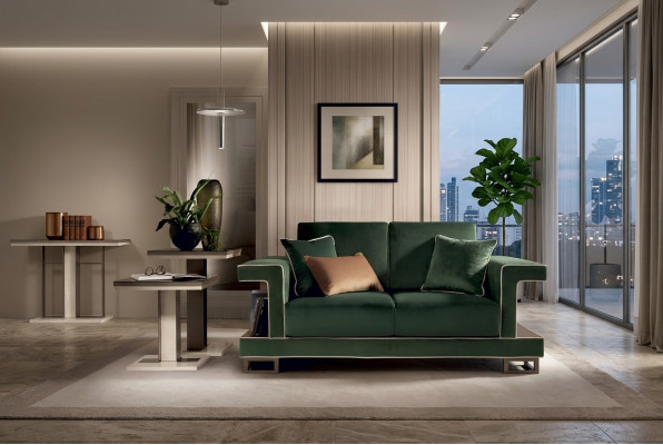 Niewendësch Design Wunnzëmmertësch Dëscher Nei Set 2x Couchtësch Kaffisdësch