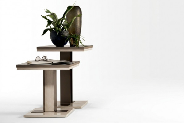 Niewendësch Design Wunnzëmmertësch Dëscher Nei Set 2x Couchtësch Kaffisdësch