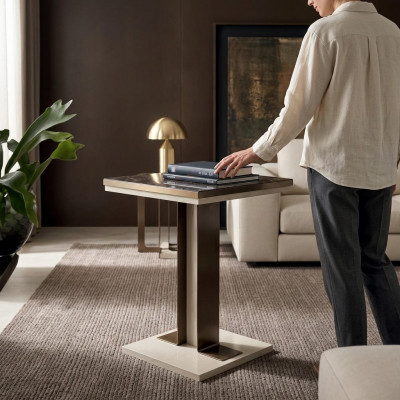 Dëscher Couchtisch Kaffisdësch Dësch Niewendësch Designer Wunnzëmmerdësch Nei