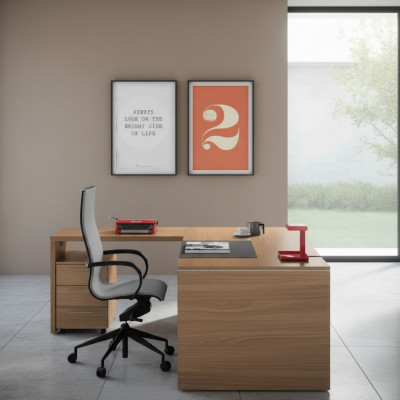 Schreifdësch Aarbechtsdësch Bürodesk Eckschreifdësch Computerdesk Dësch Miwwel