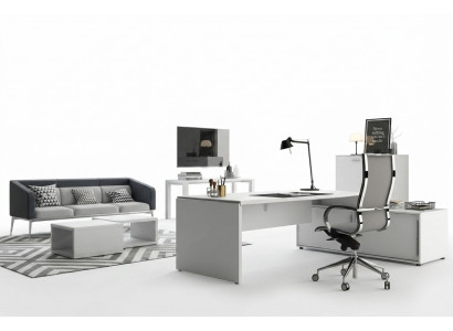 Eckschreibtisch Computertisch Schreifdësch Frezza Büro Dësch Büro Dësch Dëscher