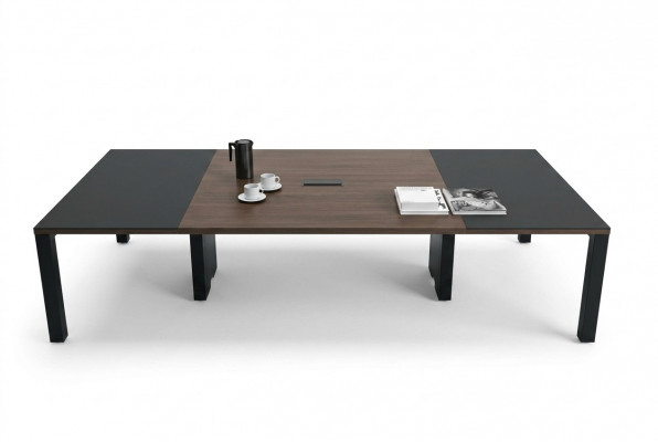 Dëscher Dësch Büro Design Holz Versammlungsmiwwelen Konferenzdësch Bürosmiwwelen Frezza