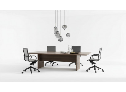 Reuniounskonferenztisch Büroemobiliar Reuniounsdësch Dësch Büro Design Holz