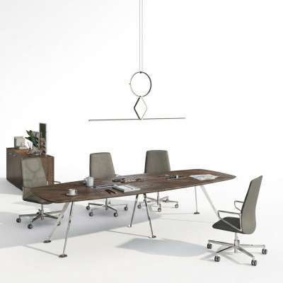 Konferenzdësch Schafftisch Loftdësch Bürodesk Versammlungstafel Tischen Nei