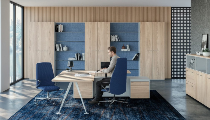 Eckbürosdësch Computerdësch Eckbürosdësch mat Schiefen Schreifdësch Nei