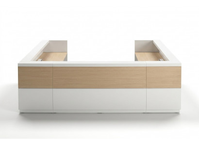 Counter Desk Büro Miwwel Receptioun Empfangsdësch Thek Empfangsthek Miwwel Italien