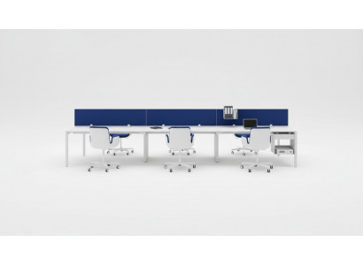 Aarbechtsdësch Counter 6 Persounen Büro Dësch Aarbechtszëmmer Büro Miwwel Dësch Dëscher