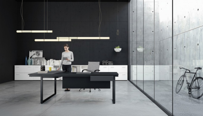 Büro Computer Miwwel Eckschraïfdësch Schraïfdësch Dësch Büro Dësch Dëscher Italien
