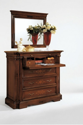 Sideboard Anrichte Holz Kommodeschaf mat 4 Schuubladen Schuubladenschaf Schaf Nei
