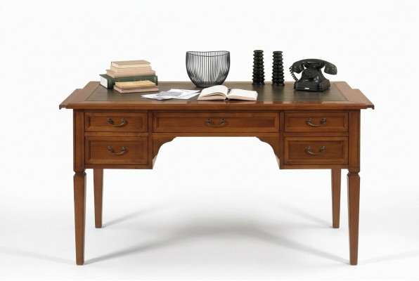 Schreibdësch mat Tiräng Schreibdësch Design Holzschreibdësch Schreibdëscher