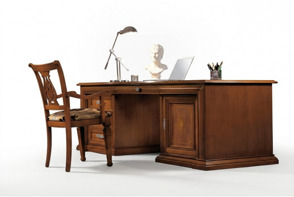 Designer Schreifdësch Dësch Miwwelen Büro Schreifdëscher Massivholz Dëscher Italien