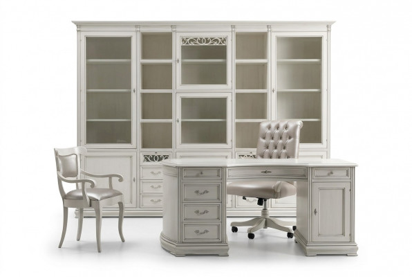 Bichergestell Regal Büro Schaf Akteschaf Italien Design Miwwelen Ariichtung