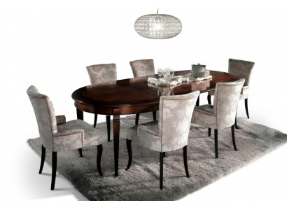 Luxus Iessdësch Italienesch Design Miwwelen Ariichtung Dëscher Massivholz Dësch Neit