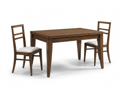 Iessdësch Naturholz Retro Stil Iesszëmmer Wunnzëmmer Iessdëscher Dëscher Dësch Miwwelen