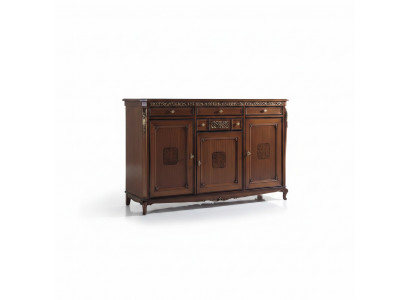 Kommode Anrichte Sideboard Braun Massiv Holz Schaf Möbel Kommoden Sideboards
