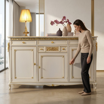 Luxus Kommode Anrichte Sideboard Antik Stil Kommoden Italienesch Luxus Miwwelen