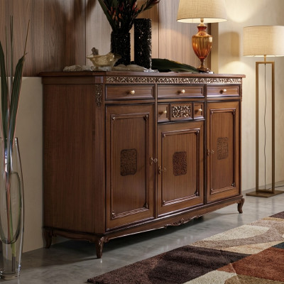 Kommode Wunnzëmmer Kommode Schief Holz Sideboard Schaf Schief Massiv