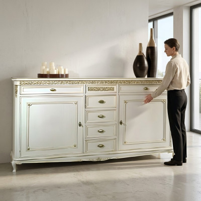 Kommod Anrichte Sideboard Braun Sideboards Massiv Holz Schief Schief Erward.