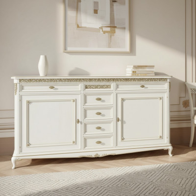 Kommod Anrichte Sideboard Braun Sideboards Massiv Holz Schief Schief Erward.