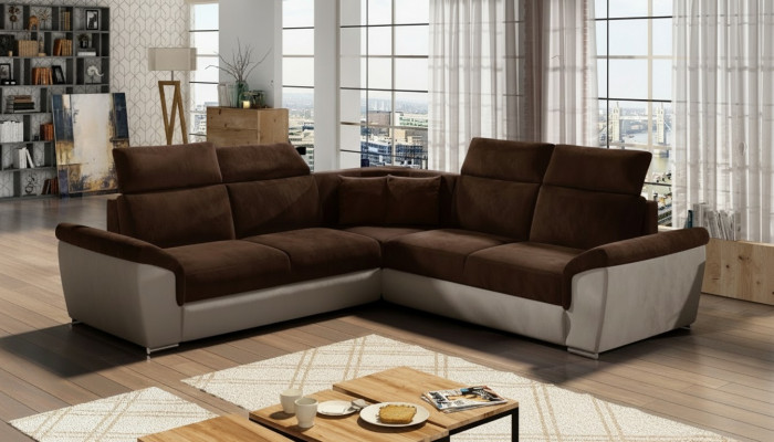 Eckcouch an L-Form Wunnlandschaft Designer Sofa Couch Polstersëtz Garnitur Sofas