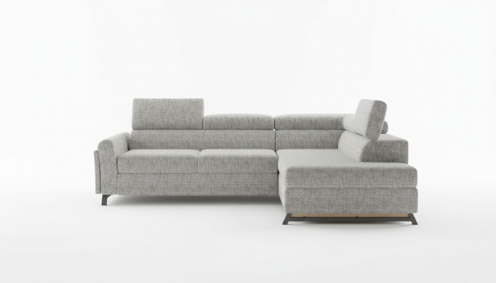 Déngen-Sofa Couch Kannersofa Textil Polster Garnitur Wunnlandschaft L-Form Stoff