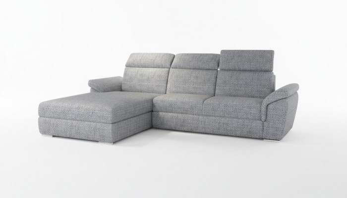 Canapé Wunnlandschaft Eck Garnitur Design Modern Sofa L-Form Stoffsofas Textil
