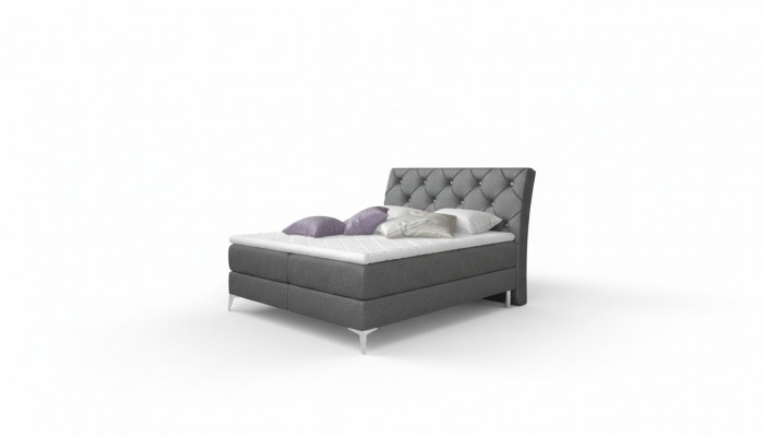 Designer Bett Schlofkummer Better Textil Hotel Polster Chesterfield Boxspring.