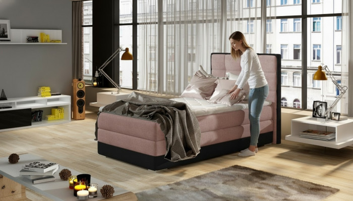 Luxus Designer Polsterbett Bett Betten Designerbett NEI 90x200cm